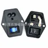 Enchufe de Seguridad Ccc Forma de 8 Anti-Toque Accidental Tres en Uno con Fusible Ac-01A Equipo Deportivo