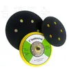 Etiqueta verde 3 pulgadas 4 pulgadas 5 pulgadas 6 pulgadas lijadora de aire disco adhesivo para lija disco de lija disco cepillado disco de pulido ventosa de chasis autoadhesiva