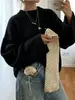 Deseo Suéter de punto cómodo de cuello redondo, estilo europeo y americano, para primavera y otoño, para mujer en AliExpress, casual y simple, en stock