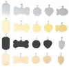 Placas de Identificação para Cachorro em Aço Inoxidável, Placas de Identificação em Aço Titânio, Placas Metálicas para Animais de Estimação, Presentes de Joias, Atacado, Mais Vendidos na Europa e América