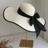 Sombreros de Paja para Playa de Verano al por Mayor, Sombreros de Protección Solar de Ala Ancha, Sombreros de Sol para Mujer, Adecuados para Salidas, Sesiones de Fotos y Viajes