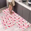 Venta al por mayor de fábrica alfombrilla de cocina transfronteriza alfombrilla larga alfombrilla de baño alfombra para puerta de baño dormitorio alfombrilla para la entrada
