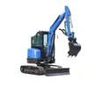 Excavadora Pequeña para Uso Doméstico, Mini Excavadora para Uso Agrícola, Excavadora de Ingeniería Pequeña, Microexcavadora