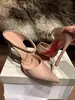 Sandalias de Tacón Alto de Dos Vías Estilo Nuevo Primavera Temprana 2026 para Mujer, Color Nude Suave Charol, Tacones Finos, Boca Baja, Correa de Pedrería