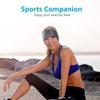 Auriculares inalámbricos Bluetooth 5.0 para música, deportivos, con diadema, antifaz para dormir, para yoga, para exteriores, para correr y absorber el sudor.