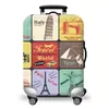 Funda para equipaje Yiwu JIT en stock, funda para maleta de ruedas, funda elástica a prueba de polvo para estuche de viaje, funda elástica para equipaje