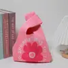 Bolsa de Punto Linda, Bolso Nuevo para Mujer, Bolso Tote, Bolsa de Regalo, Bolso de Mano Versátil Casual para Estudiantes, Bolso Cubo de Lana