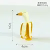 Amazon Cross-Border Novo Fofo Dedo do Meio Frango Artesanato de Resina Estátua de Animal Decorativa Decoração de Casa Sala de Estar