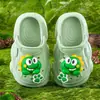 Zapatos de Playa para Niños con Cobertura para la Cabeza, Estilo Nuevo de Verano, Suela Suave, para Uso al Aire Libre, Baño, Ducha, Antideslizantes, Crocs para Niños