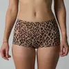 Ropa interior de estilo similar a Skm Daishan, Transfronteriza, Estampado de Leopardo, Alta Elasticidad, Sensación de Piel Desnuda, Antibacteriano, Cintura Media, Boxer Deportivo