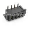 Conector de batería de laptop de 2.5 de paso, ángulo de 90 grados, pie curvo, conector macho y hembra, soporte DS-B01MF-A-R4-L1, soporte de batería
