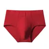 Roupa íntima masculina de seda gelada plus size para pessoas gordas cueca tipo triângulo para homem gordo verão fina antibacteriana boxer