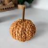 Decoración de Bola de Calabaza de Paja Navideña de Fábrica Adornos Navideños para el Hogar Artesanías de Manzana de Simulación para el Festival de la Cosecha Venta al por Mayor