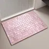 Alfombrilla de Piso para Baño de Barro Diatomeas Más Vendida de Amazon, Nueva Alfombrilla de Pie de Lujo Ligero Nórdico, Alfombrilla Absorbente de Agua Antideslizante Transfronteriza de Aliexpress