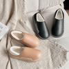 Nuevos Zapatos Impermeables de Algodón Eva para Invierno, Zapatos Calientes de Interior con Talón Cubierto, Pantuflas de Pareja para Hombres y Mujeres, Disponibles para Envío Transfronterizo