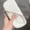 Armazón de gafas Yitong "6161" ultraligero, puro y delicado, sin montura, para mujer, estilo retro, gafas sin armazón, venta al por mayor desde Danyang