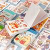 Venta de Liquidación Libro de Pegatinas Lindas de Puntos Libro de Pegatinas Pequeño Creativo Portátil Engrosado 50 Hojas Mini Diario Material para DIY