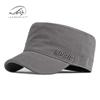 Diseño de sello completo Four Seasons gorra cálida a prueba de viento con visera estilo coreano para hombre sombrero de copa plana bordado sombrero militar deportivo para exteriores mujer