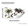 M20117 Adhesivo de Pared Creativo Original Águila Dinosaurio Coconut Grove Decoración de Fondo para Baño Sala de Estar Adhesivo Removible