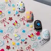 Sky Novo Animal Fofo Alívio Arte de Unha Adesivo Estéreo DIY Gafanhoto Isqueiro Ccd Adesivo de Decoração para Unhas