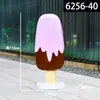 Simulación Modelo de Helado Adorno de Exhibición Decoración de Merchandising Visual de Centro Comercial Paisaje Popular para Check-in Escultura de Postre Dulce Rosquilla