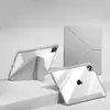 Capa protetora para iPad feita sob medida, capa protetora transparente para tablet, capa flip anti-queda em couro, disponível em várias especificações, cores e modelos
