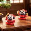 Paisaje en miniatura, linda figura de dibujos animados de Zhong Kui, adorables accesorios de decoración DIY, adorno para tablero de coche en miniatura