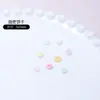Accesorios para Uñas de Dibujos Animados Navideños Transfronterizos Resina Mixta Muñeco de Nieve Alce Frutas Lindas Galletas Accesorios para Uñas Portátiles