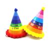Sombreros de Fiesta Pom-Pom Pequeños de Cumpleaños al Mayoreo Cumpleaños de Niños Primer Cumpleaños de Bebé Atmósfera Estampados Sombreros de Alta Gama al Mayoreo