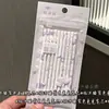 Refil de Caneta Série Combinação Laranja Zhen Estilo Ins Girly Tipo Clique Ponta Fina Secagem Rápida Caneta de Prova Refil Preto