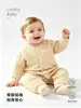 Ropa exterior cálida de tres capas para niños y niñas, mameluco para bebé, mameluco cálido de otoño e invierno, ropa de otoño para recién nacidos