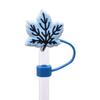 Tampa de palito à prova de poeira criativa série folha de bordo cola macia pvc manga de palito tampa de palito tampa de poeira Amazon em estoque cabelo