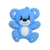 Cuentas de Silicona de Animales Pegamento de Goteo Koala Corona Dibujos Animados Joyería Accesorios DIY Goma de Masticar de Grado Alimenticio