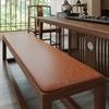 Cojín Engrosado de Cuero Banco de Madera Maciza Cojín de Banco Largo Banco de Caoba Cojín de Esponja Gruesa Banco Largo Taburete para Cambiar Zapatos Cojín