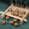 Nuevas Cuentas Redondas de Cloisonné Hechas a Mano Accesorios de Borla para Colgar en la Cintura de la Dinastía Han Accesorios para Collar Pulsera DIY