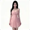 Nueva lencería sexy de escote pronunciado, seductora y atractiva, para tentar a las esposas, camisola de noche para busto pequeño, camisón coqueto de deseo puro