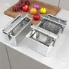 Molde Caja Prensadora de Carne de Acero Inoxidable 304 para Carne Estofada, Contenedor de Carne de Cabeza de Cerdo, Prensador Moldeador para Codillo de Cerdo Estofado, Carne de Res y Cordero