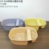 Venta al por mayor puesto de 2 yuanes tienda departamental cesta de lavado para el hogar cesta de drenaje para cocina cesta colgante para fregadero cesta de almacenamiento con gancho para el hogar