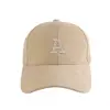 Gorra de Béisbol Rígida con Letras para Mujer de Primavera y Verano con Bordado 3D, Sombrero de Sol Versátil de Ala Ancha que Hace que el Rostro Parezca Más Pequeño