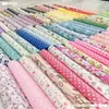 Tela floral jin tela nueva persona vender círculo tela cien familia tela cabeza retazos de tela pelo grupo cien familia según verano