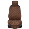 Cojín de felpa cálido de invierno para coche, juego de tres piezas antideslizante sin atar, almohadilla universal para asiento de coche, entrega de una pieza
