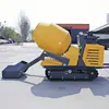 Exportado a España: Camión Hormigonera Autopropulsado, Máquina Todo en Uno para Mezclar y Transportar, Hormigonera de Orugas Autocargable
