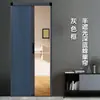 Puerta plegable de panal Puerta de aire acondicionado para dormitorio Cortina de puerta Divisor Puerta corrediza retráctil Aleación de aluminio invisible Sala de estar Escalera Puerta de persiana enrollable