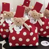 Bolso de Mano de Punto de Alta Gama, Bolsa de Regalo Luna Llena, Bolso de Muñeca para Recuerdo de Boda, Bolso de Mano Diario, Hecho a Medida