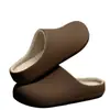 Zapatillas de Algodón Impermeables Ailiser para Mujer Otoño/Invierno 2026 Nuevo Estilo para el Hogar de Interior Antideslizantes con Felpa Adicional Cálidas Zapatillas de Algodón para Hombre