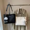 Nova Bolsa de Ombro de Alto Padrão 2024 Feminina Outono e Inverno Bolsa Tote de Grande Capacidade Bolsa para Estudantes Universitários Aula Bolsa para o Dia a Dia