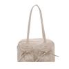 Bolsa popular de grande capacidade feminina para o verão de 2025, nova tendência elegante, bolsa de axila, estilo ocidental, bolsa de ombro
