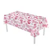 Mantel de Fiesta de Amazon Transfronterizo Peva Impermeable y a Prueba de Aceite Mantel de Decoración Festiva Mantel Desechable para Picnic al Aire Libre