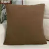 Almofada Decorativa Lisa Simples para Sofá de Sala, Almofada de Cabeceira, Descanso no Escritório e Suporte Lombar, com Fronha Removível e Lavável