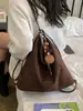 Mochila de Moda Transfronteriza para Mujer Otoño/Invierno 2026 Nueva Gran Capacidad Bolso de Hombro Retro Esmerilado para Viajes Diarios Bolso Cruzado